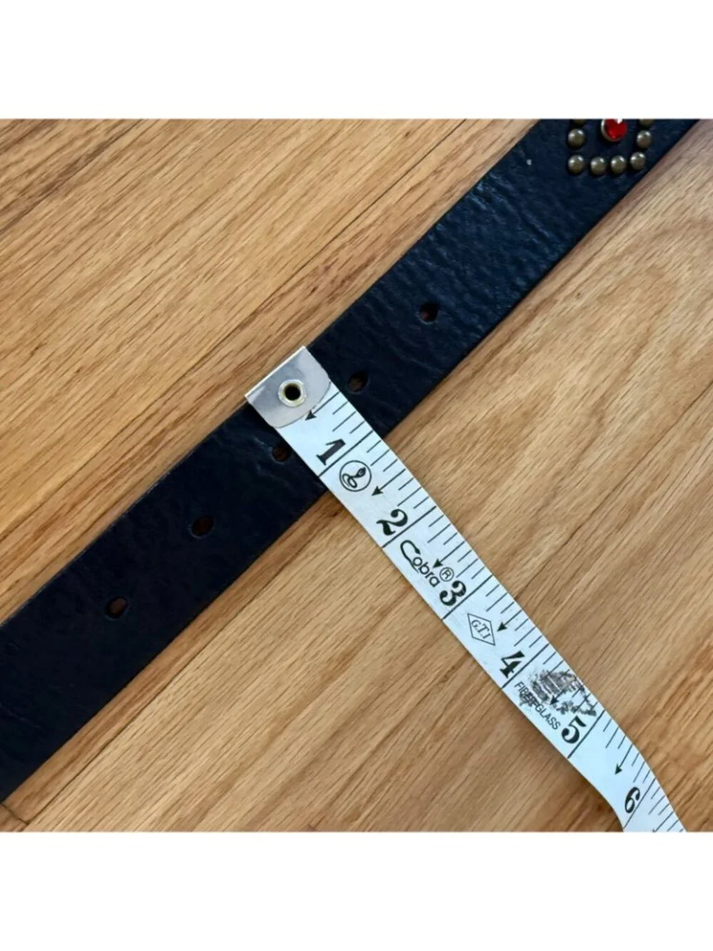 Polo Ralph Lauren Leather Western Studded Belt